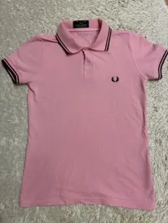 FRED PERRY ピンク ポロシャツ 40サイズ