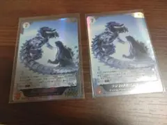 ゴジラカードゲーム ゴジラ‪xメカゴジラ SP 2枚セット