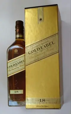 【値下】希少Johnnie Walker Gold Label 18年【未開栓】 希少Johnnie Walker Gold Label 18年【未開栓】 - メルカリ