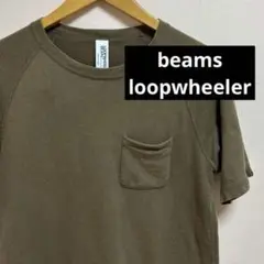 beams+別注 LOOPWHEELER半袖スウェット