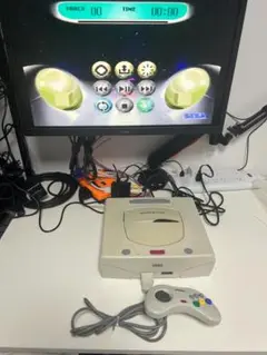 中古セガサターン 本体。箱付き。動作確認済み。