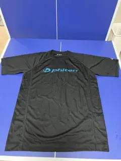 ファイテン Tシャツ Mサイズ（ブラック／ラメサックス）