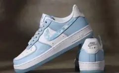 Nike ナイキ ウィメンズ エアフォース セラスティン ブルー 23.5cm