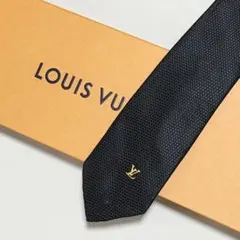 美品 ルイヴィトン Louis Vuitton ネクタイ シルク100%