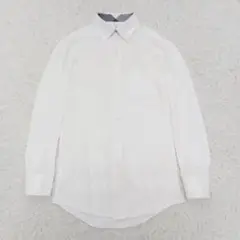 良品✨ブラックレーベルクレストブリッジ　御幸毛織　ドレスシャツ　ヘリンボーン　S