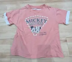 ㉔ミッキーマウス Tシャツ ピンク 90cm