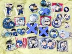 おそ松さん　カラ松　缶バッジ、アクキー まとめ売り