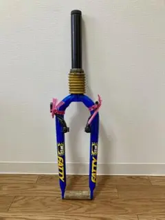 キャノンデール P.Bone フロントフォーク 青 USA製 Yahoo!オークション - cannondale 『P BONE 』アルミリジット