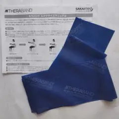 未使用 THERABAND 約117cm エクササイズマニュアル付き
