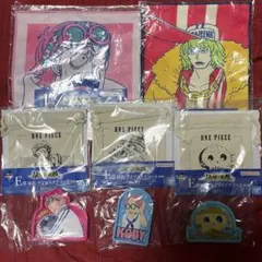 ワンピース　一番くじ　ラバートレイ　伝説の英雄　巾着　コビー