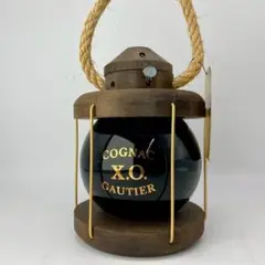 ★古酒★ＸＯ　コニャック　GAUTIER　ゴーティエ　ランタン　ブランデー 古酒⭐️ゴーティエ XO ランタン コニャック ランタン型 - メルカリ