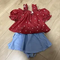 petit main 水着 タンキニ 90新品未使用　タグなし