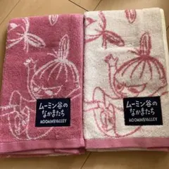 13時迄価格 ムーミン リトルミイ タオル フェイスタオル ピンク ミー 北欧
