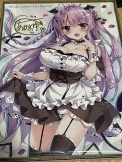 あめとゆき FANBOX特典 キャンバスアート 直筆サイン入り
