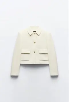 ZARA ツイードジャケット