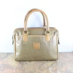 CELINE オールドセリーヌマカダムロゴハンドバッグ