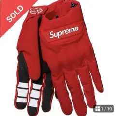 Honda Supreme グローブ Mサイズ ホワイト/レッド/ブラック Supreme/Honda Fox Racing Gloves - UG.SHAFT
