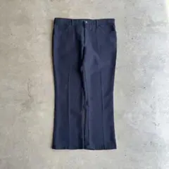 90s Lee フレアスラックス 38×30 紺 スタプレ ランチャー