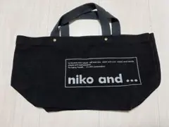 ニコアンド ロゴ ハンドバッグ トートバッグ