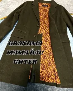 ★★早い者勝ち★美品GRANDMAMAMA DAU GHTERカーキS