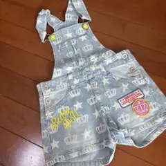BABYDOLL ショートオーバーオール 110