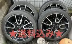 [1/4] アクアGS純正R17 + 205/45R17 1/4] アクアGS純正R17 + 205/45R17