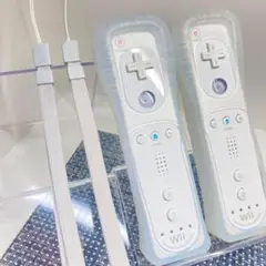 【フルメンテナンス】Wii WiiU リモコンプラス ホワイト 白色 2個 a