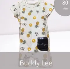 Buddy Lee パイナップル柄　ロンパース 80サイズ