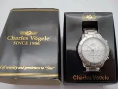 不動品 腕時計 Charles Vögele シャルル・ホーゲル クロノグラフ
