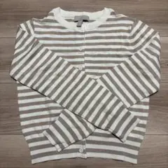 H＆M ボーダーカーディガン