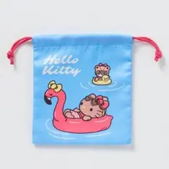 アベイル★巾着S、日焼けキティ