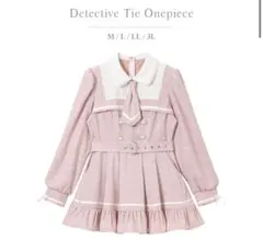 探偵ネクタイワンピース チュニック丈 パンツセット