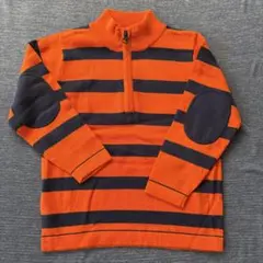 baby GAP ストライプ ジッパーセーター 100