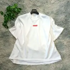 美品✨【NBB WEEKEND】ホワイト Tシャツ (1) バックロゴ トップス