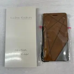 Galaxy S21 5G 手帳型 ケース カバー ブラウン