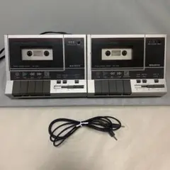SANYO サンヨー　MR-33DR データレコーダー　カセットプレーヤー Yahoo!オークション -「mr-33dr」の落札相場・落札価格