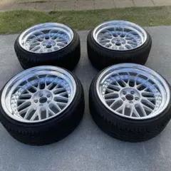 K*-様 ＷＯＲＫマイスターＭ１■１００－５穴+３８■２２５/３５Ｒ１９■８６・ 86 後期 に マイスターM1 3P 装着。3ピースホイールでツライチ