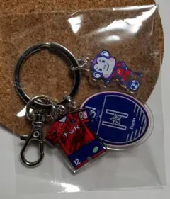 ノジマステラ神奈川相模原 3連アクリルキーホルダー