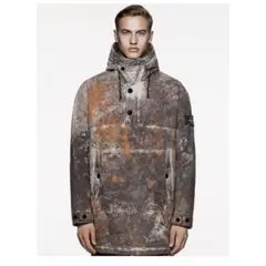 stone island ペイントボール パーカーコート