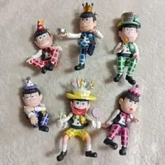 おそ松さん 松にも衣装 フィギュア 6体セット パール＆ノーマルカラー MIX