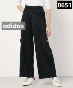 0651 adidas R.Y.V. トラックパンツ ブラック