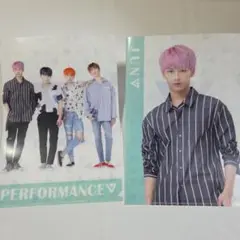 SEVENTEEN パフォーマンスクリアファイル 2枚セット