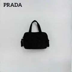 90s prada archive nylon design hand bag