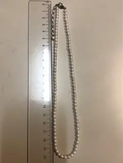 ホワイト真珠ネックレス
