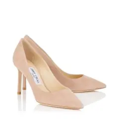 JIMMY CHOO ROMY85 サイズ37 ②スエード×ヌード