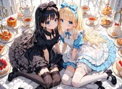 b511 美少女 かわいい イラスト 下着 コスプレ セクシー A4ポスター