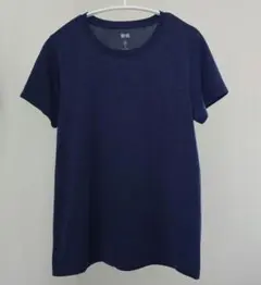 ドライ　EX　クルーネックT　BLUE　М