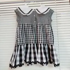 ANNA SUI MINI アナスイミニ チェック ワンピース