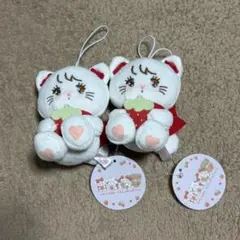 mikko characters いちごマスコットぬいぐるみ