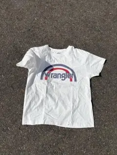 短丈　アメカジ　90s usa製　Wrangler ホワイト Tシャツ
